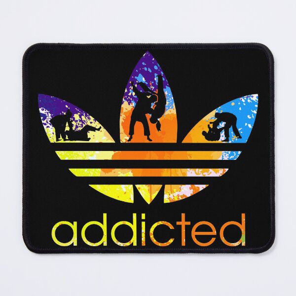Item preview, Jiu jitsu addicted watercolor designed and sold by chibichibii.