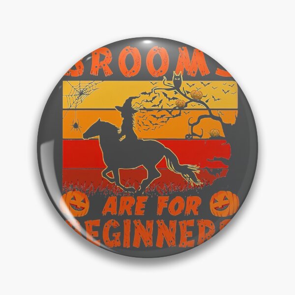 Item preview, Brooms Are For Beginers Funny Horse Halloween designed and sold by NutaBaco.
