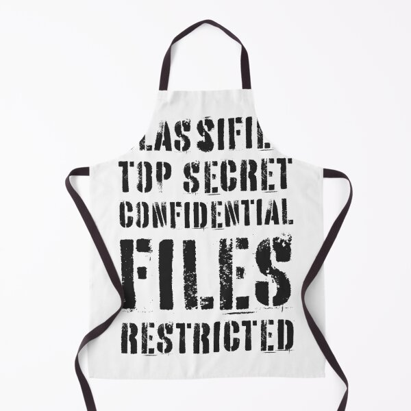 Item preview, Classified Files Typography Stack (Black) designed and sold by John Uttley.