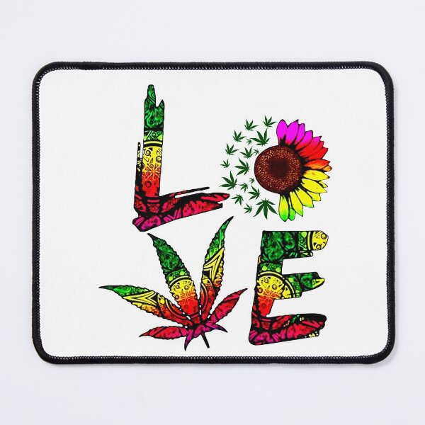 Item preview, Love Sunflower And Weed Cannabis Marijuana designed and sold by Jasonstoreasd.