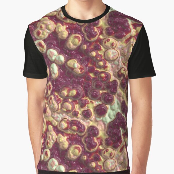 Putrid Patterns - Pimple Popping Puss Party Graphic T-Shirt