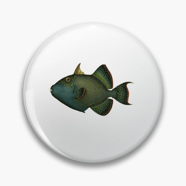 Item preview, Blue Triggerfish 1909 designed and sold by BelleZeare.