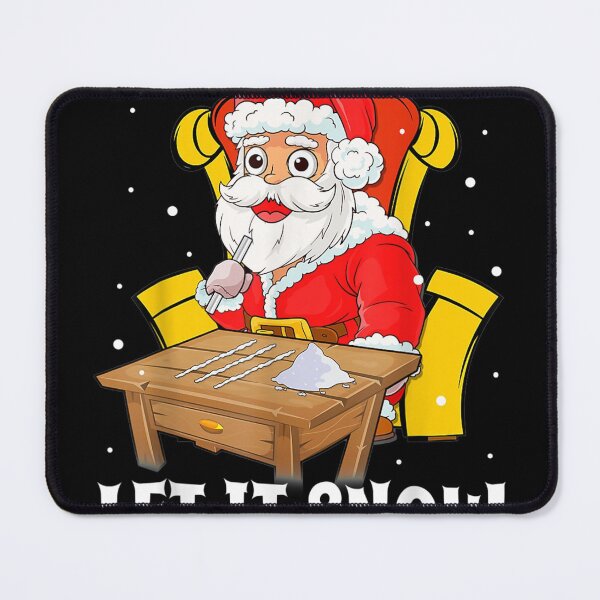 Item preview, Santa Claus Let It Snow Snorting Cocaine Christmas designed and sold by mariongmaq.