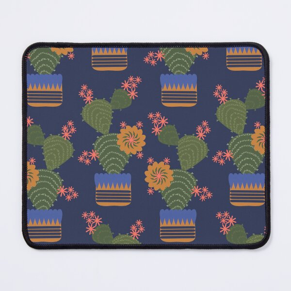 Item preview, Cactus Pot Plants in a navy sky designed and sold by FrancesPoff.