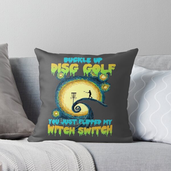 Item preview, Buckle Up Disc Gold You Joust Flipped Witch Switch Halloween designed and sold by NutaBaco.