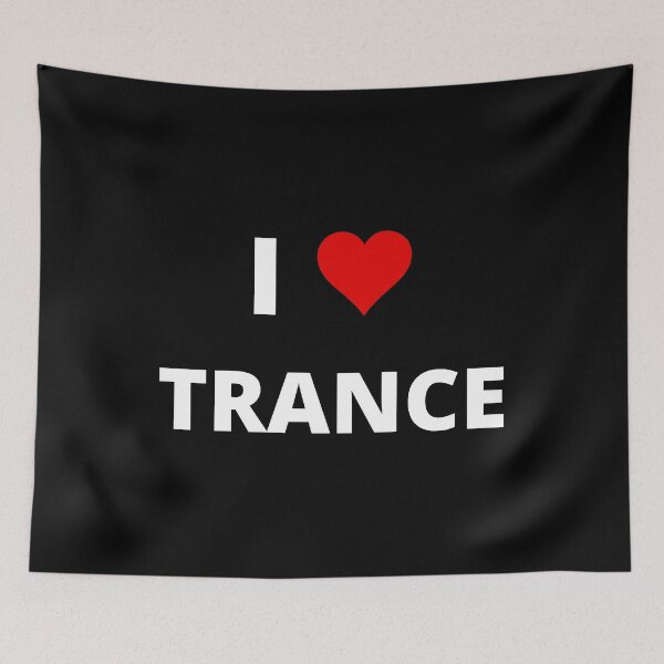 Item preview, I LOVE TRANCE designed and sold by uniqueitems.