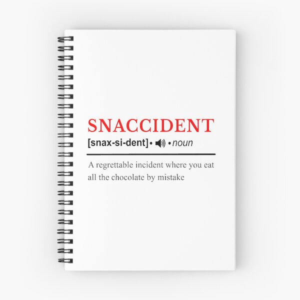 Item preview, Snaccident Dictionary Definition designed and sold by SpoofTShirts.