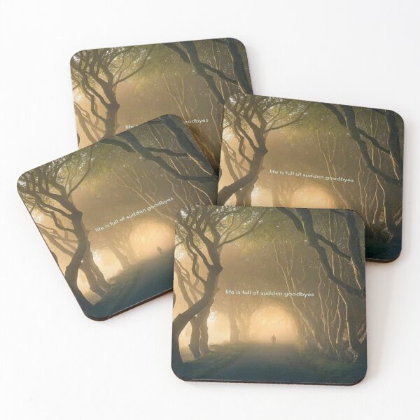 Item preview, life is full of sudden goodbyes designed and sold by Credenz.