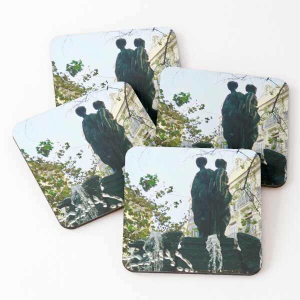 Item preview, Valencia monuments city Spain sculpture postcard  designed and sold by Tropical Blood.