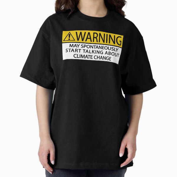 Artikel-Vorschau von Warning may spontaneously start talking about climate change, designt und verkauft von abdelhay31.