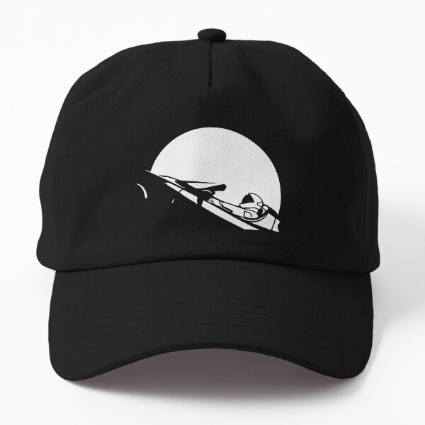 Starman In Space Tesla Roadster (Simplified) Dad Hat