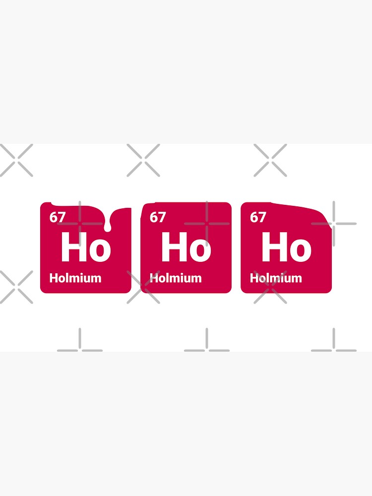 HoHoHo! Periodic Table Elements by science-gifts
