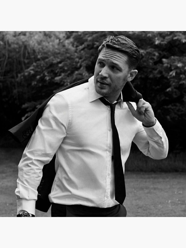 tom hardy white shirt