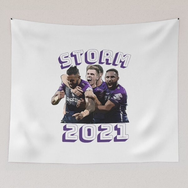 Item preview, Melbourne Storm 2021 Rugby Finals designed and sold by ijdesigns.