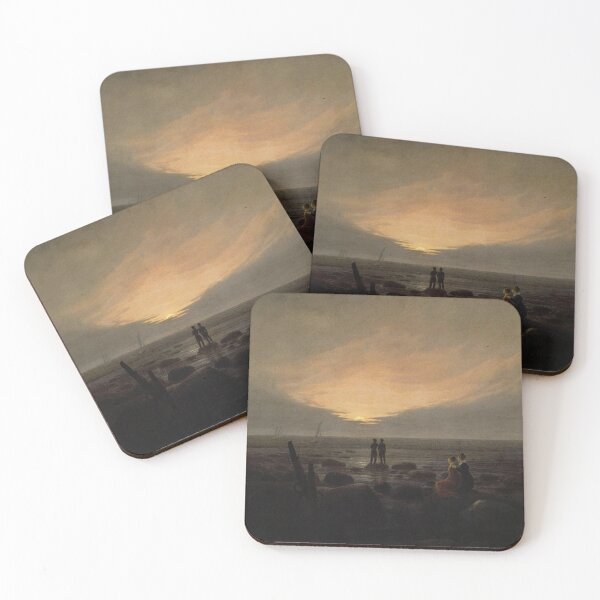 Item preview, Moonrise By The Sea - Caspar David Friedrich designed and sold by Vintage Designs +.