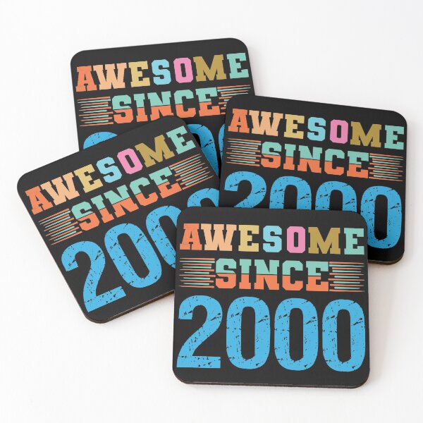 Item preview, Awesome Since 2000 designed and sold by amishacreates.