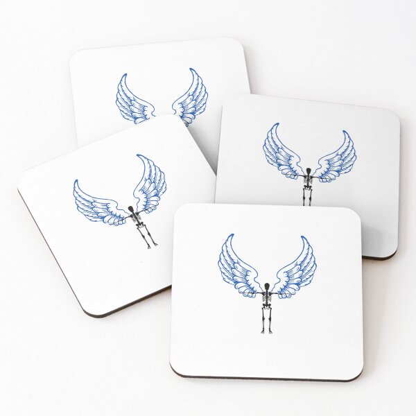 Item preview, Skeleton Fairy Grunge Fairycore Aesthetic Gothic Cottagecore STICKER designed and sold by Clurixious.