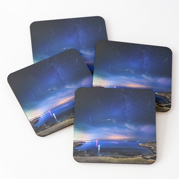 Item preview, ISS and Perseids over Mgiebah Bay designed and sold by William A McCarthy.