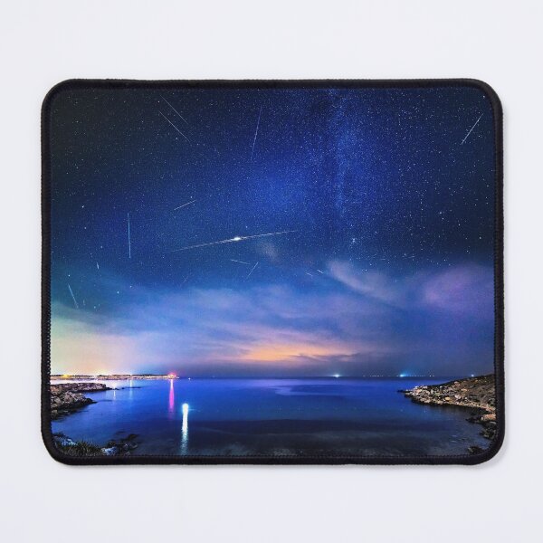Item preview, ISS and Perseids over Mgiebah Bay designed and sold by William A McCarthy.