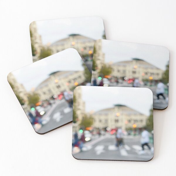 Item preview, Valencia city landscape blurred abstract  designed and sold by Tropical Blood.