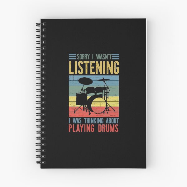 Item preview, Sorry I Wasnt Listening I Was Thinking About Playing Drums Funny Christian Drummer Dad Kit Essentials designed and sold by Rock Paper T-Shirts.