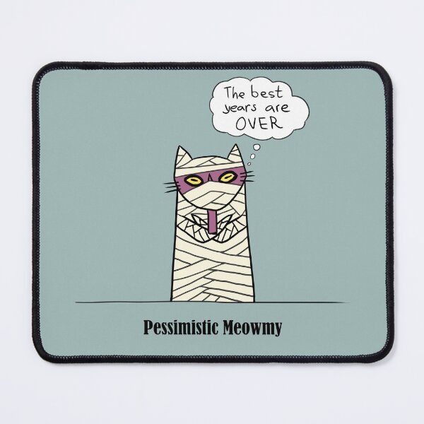 Item preview, Pessimistic Meowmy designed and sold by BeeHappyShop.