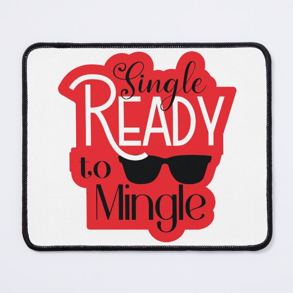 Item preview, Single Ready To Mingle Vector Graphics  designed and sold by Cre8iveSkill.