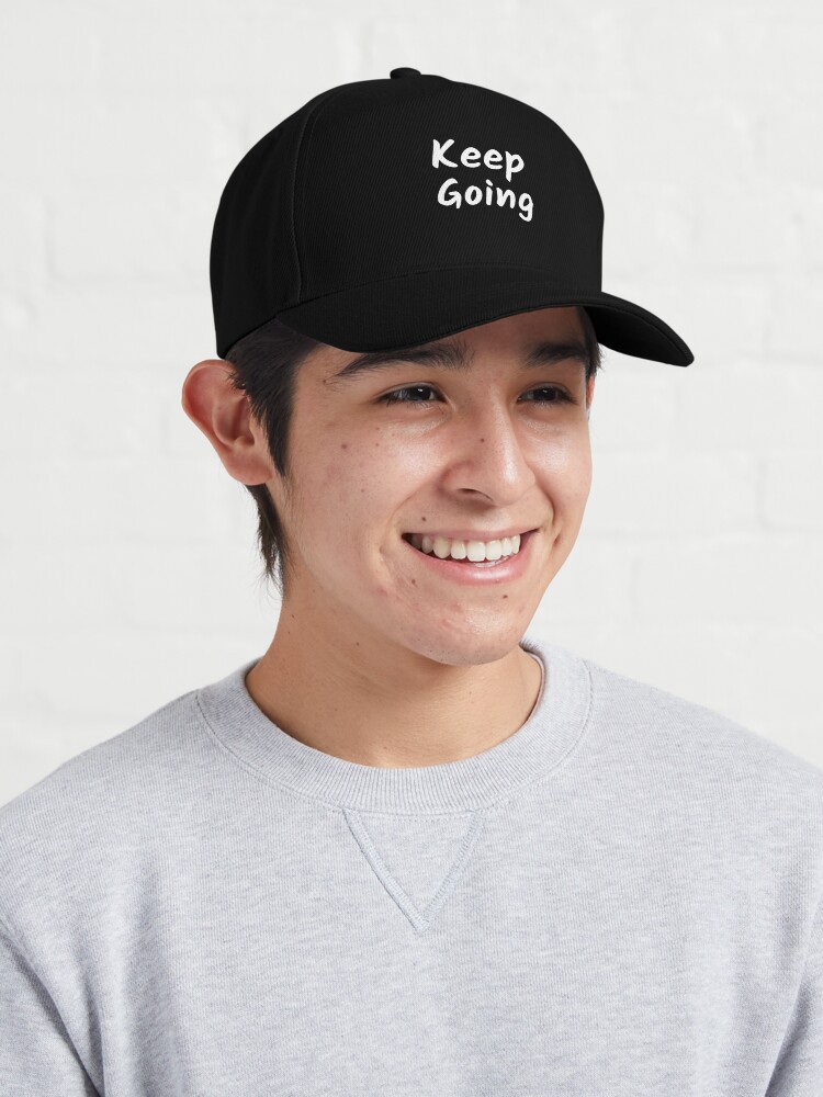 Alternate view of Keep Going Cap