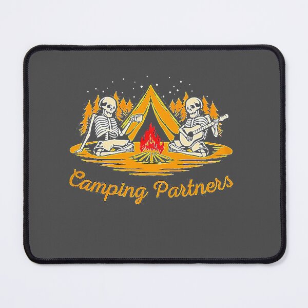 Item preview, Camping Partners Skull Halloween Day designed and sold by NutaBaco.
