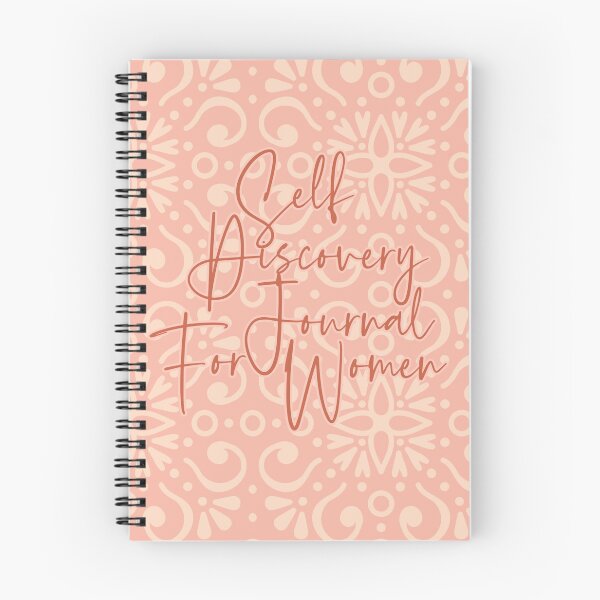 Item preview, Self Discovery Journal for Women: Pink Floral Self-Care Journal for Men and Women designed and sold by Merchking1.