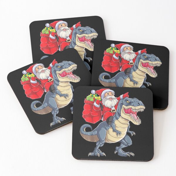 Item preview, Santa Riding Dinosaur T rex Christmas Gifts Boys designed and sold by bauchbryan.