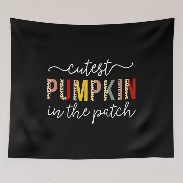 Item preview, Kids Cutest Pumpkin in the Patch Fall Girl Toddler Leopard designed and sold by Jonathanhagerst.