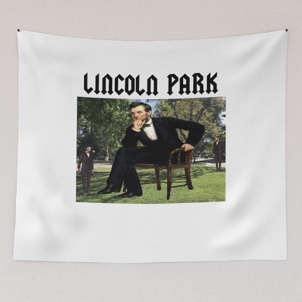 Item preview, LINCOLN PARK Band Tee Parody Off Brand Funny Knock Off Meme Dad Joke designed and sold by blueversion.