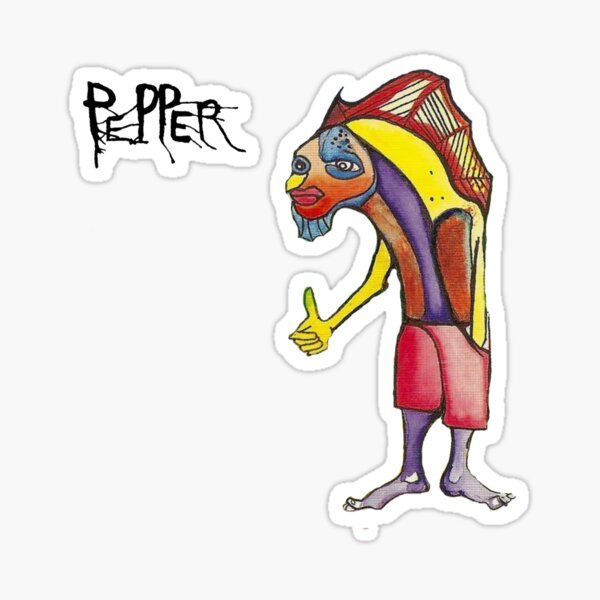 Pepper (band) - Kona Town Sticker