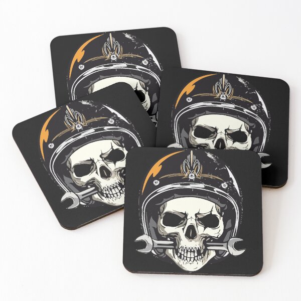 Item preview, Handyman skull biker designed and sold by PerfectLoop.