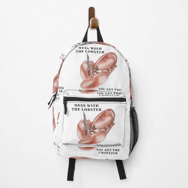 Item preview, Mess with The Lobster You Get the Chopster - Funny Lobster Meme designed and sold by BunnyBizarre.