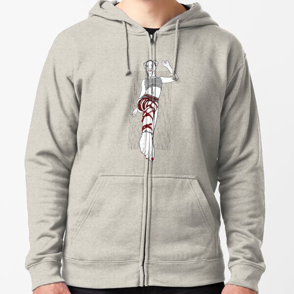 Self-rope is fun Zipped Hoodie
