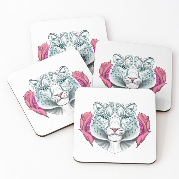Item preview, Snow Leopard (white) designed and sold by AoruArt97.