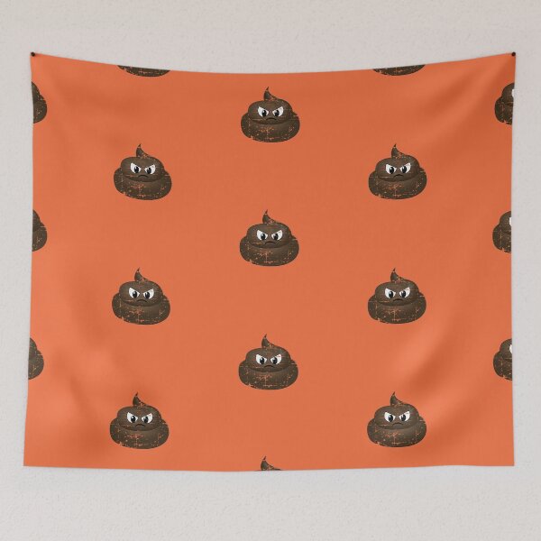 Item preview, Distressed Angry Cartoon Poop designed and sold by Almdrs.