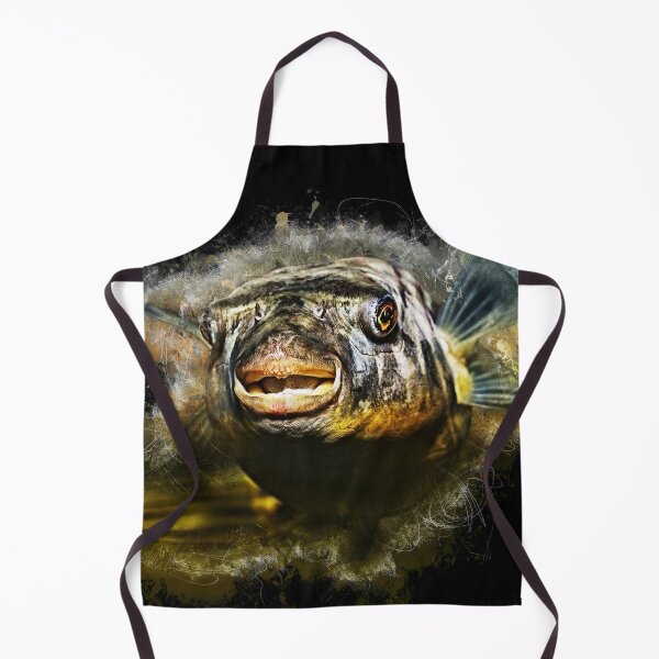 Item preview, Nile puffer fish - Tetraodon lineatus fahaka designed and sold by AquariumLutter.