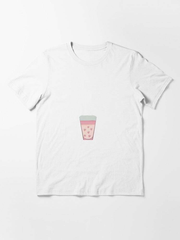 ★marsenavril★ ESSENTIAL EMBO TSHIRT_STRAWBERRY MILK Strawberry