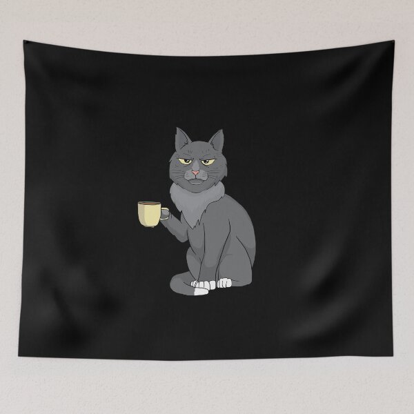 Item preview, What Day Is Today Who Care I'm Retired - Cat coffe designed and sold by MagicFireGhost.