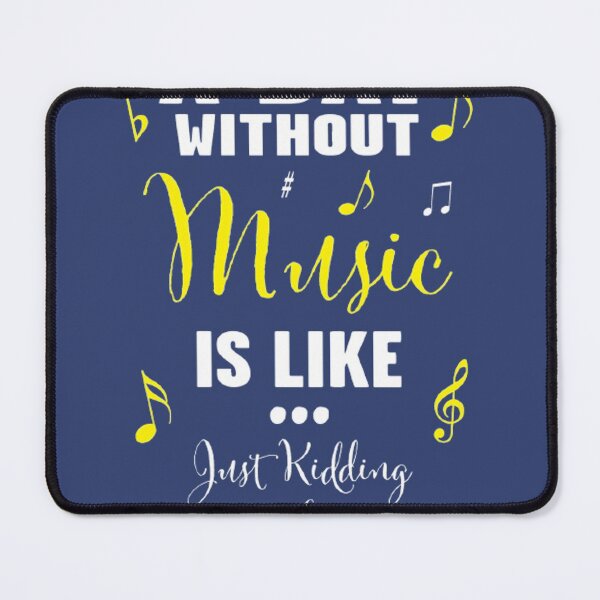 Item preview, A DAY WITHOUT MUSIC designed and sold by Marakstore.