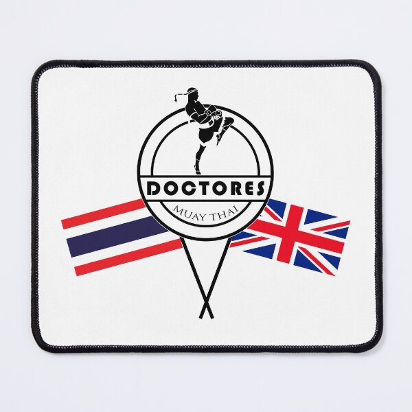 Item preview, Doctores - Muay Thai - UK & Thailand Flags designed and sold by BLICK-DESIGNS.