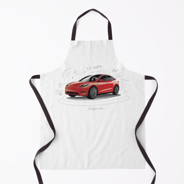 Item preview, Tesla Model Y Original Fan Art serial number: TMY001REDW designed and sold by valrusc.