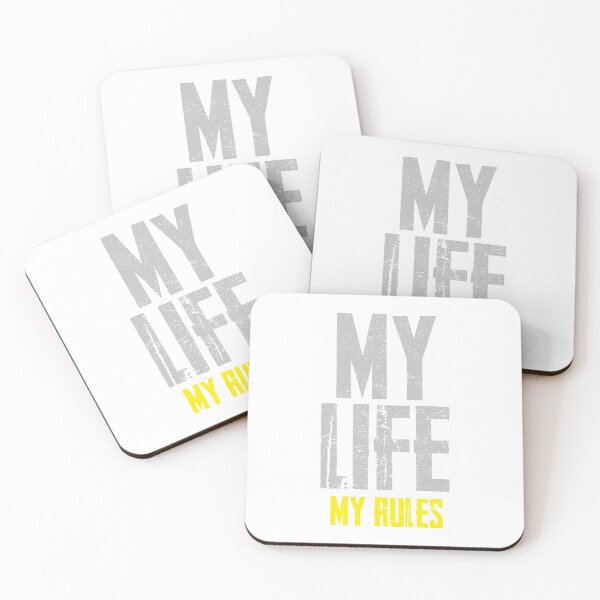 Item preview, My life, my rules, typography desifn designed and sold by Slavic1991.