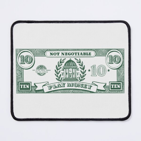 Item preview, PLAY MONEY - NOT NEGOTIABLE designed and sold by ThrowbackAds.
