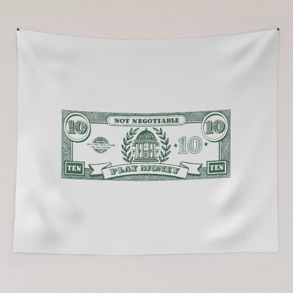 Item preview, PLAY MONEY - NOT NEGOTIABLE designed and sold by ThrowbackAds.