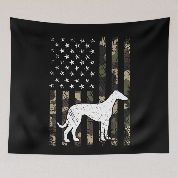 Item preview, Whippet Camouflage USA Flag designed and sold by rafaeltto.