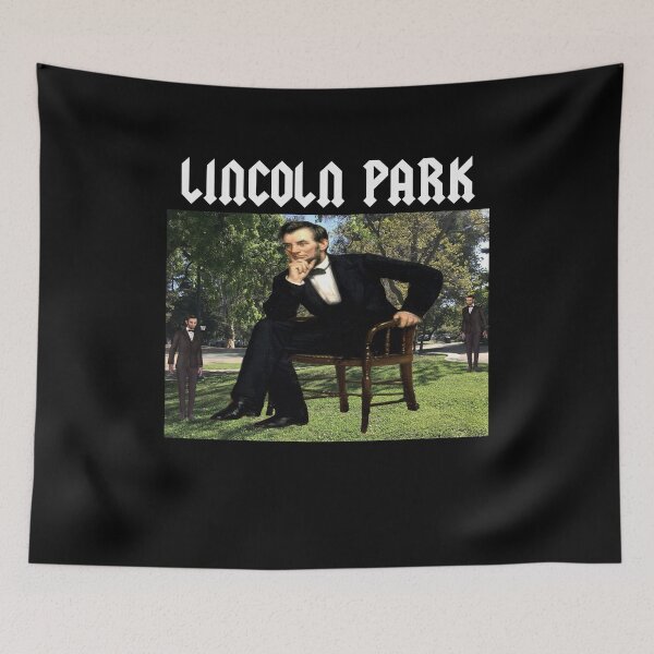 Item preview, LINCOLN PARK Band Tee Parody Off Brand Funny Knock Off Meme Dad Joke designed and sold by blueversion.